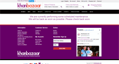 Desktop Screenshot of khanbazaar.com